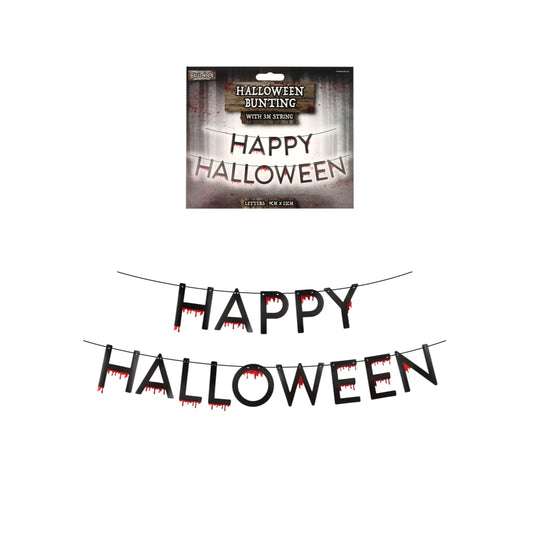 Happy Halloween Letter Bunting