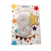 Happy Birthday 8 Balloon Boutique Greeting Card