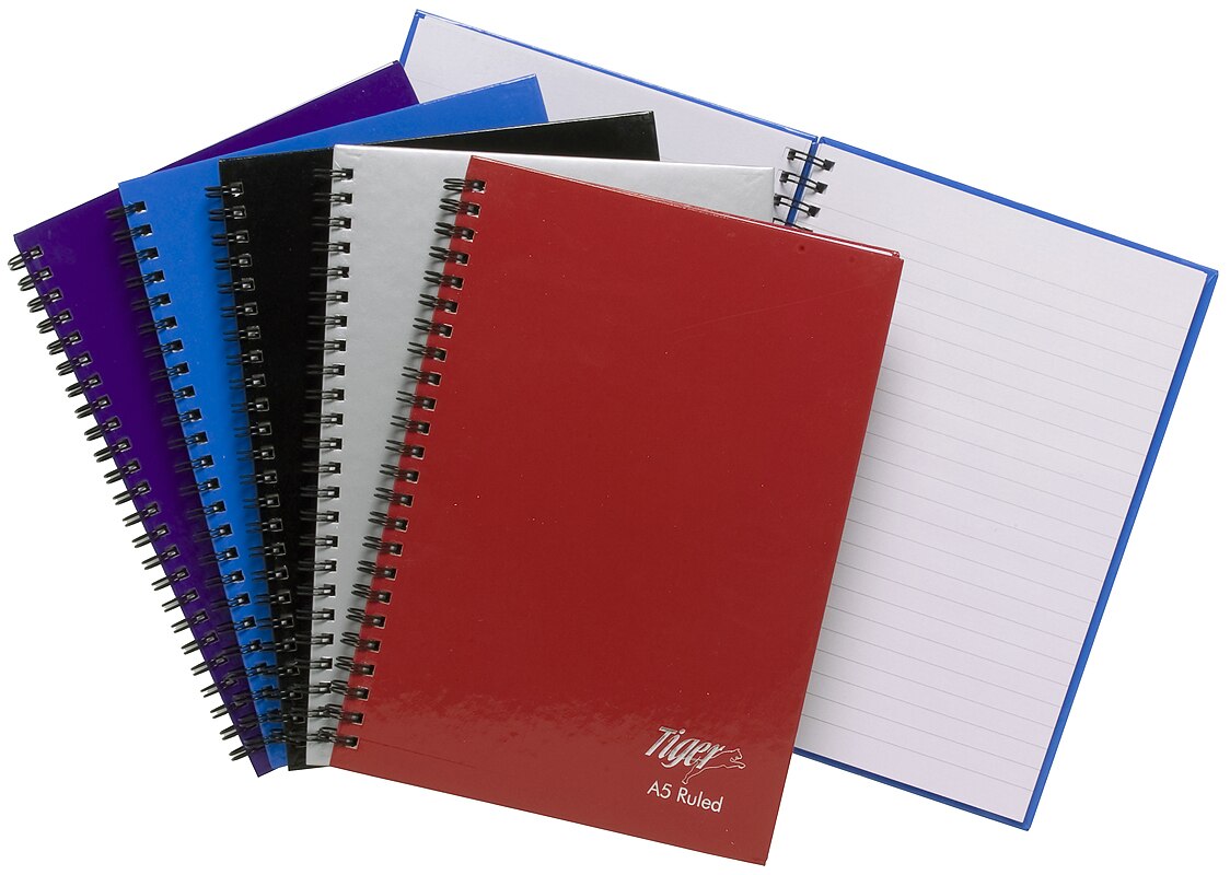 Tiger Twinwire A5 80 Sheet Feint Notebook – Choice Wholesale