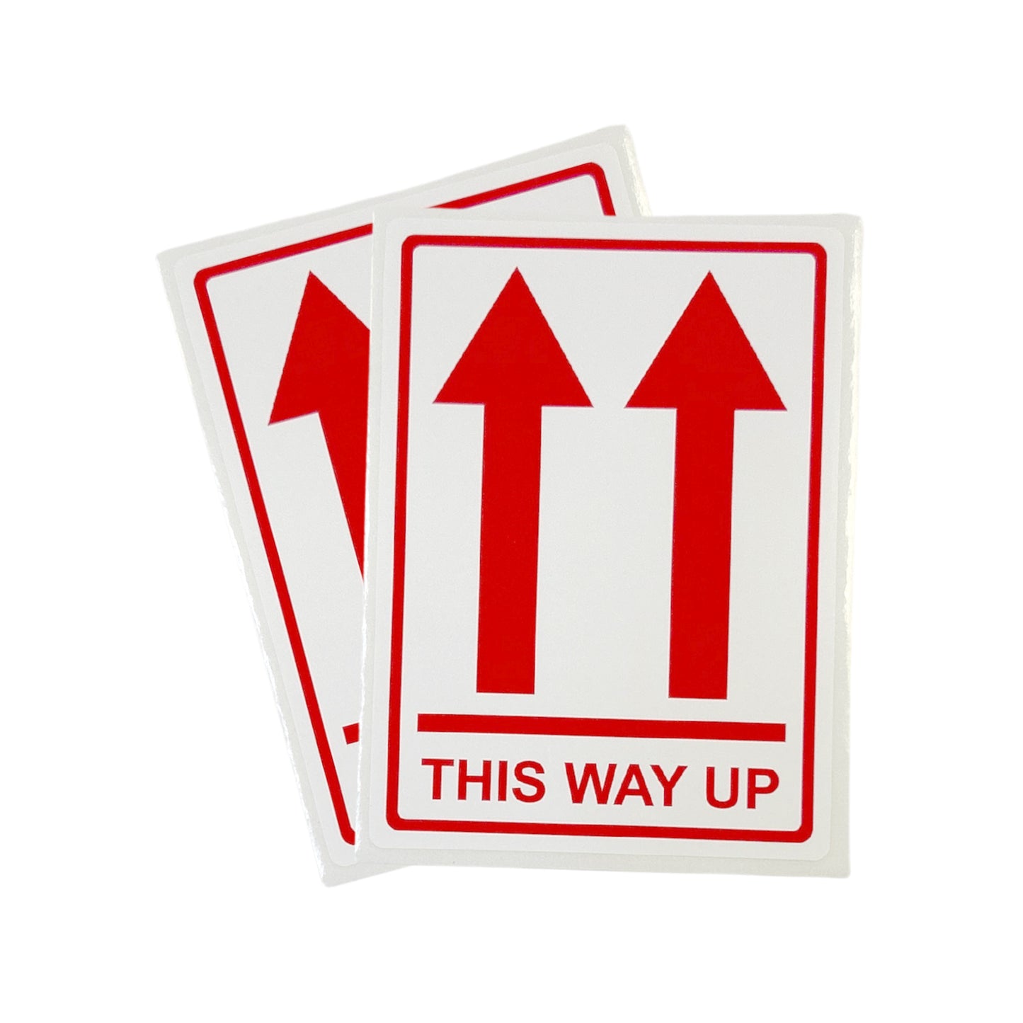 Pack of 36 This Way UP Self-Adhesive Labels 80x110mm