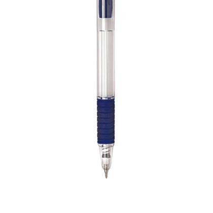 Pack of 6 Blue Retractable Ballpoint Pens
