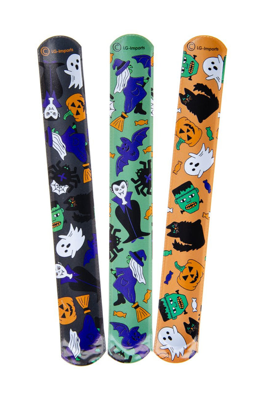 Pack of 12 Halloween Snap Bracelets