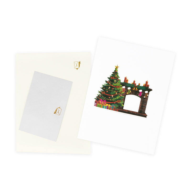 Fireside Cheer 3D Pop Up Christmas Money Gift Card