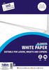 Pack of 50 A4 80gsm White Copy Paper Sheets