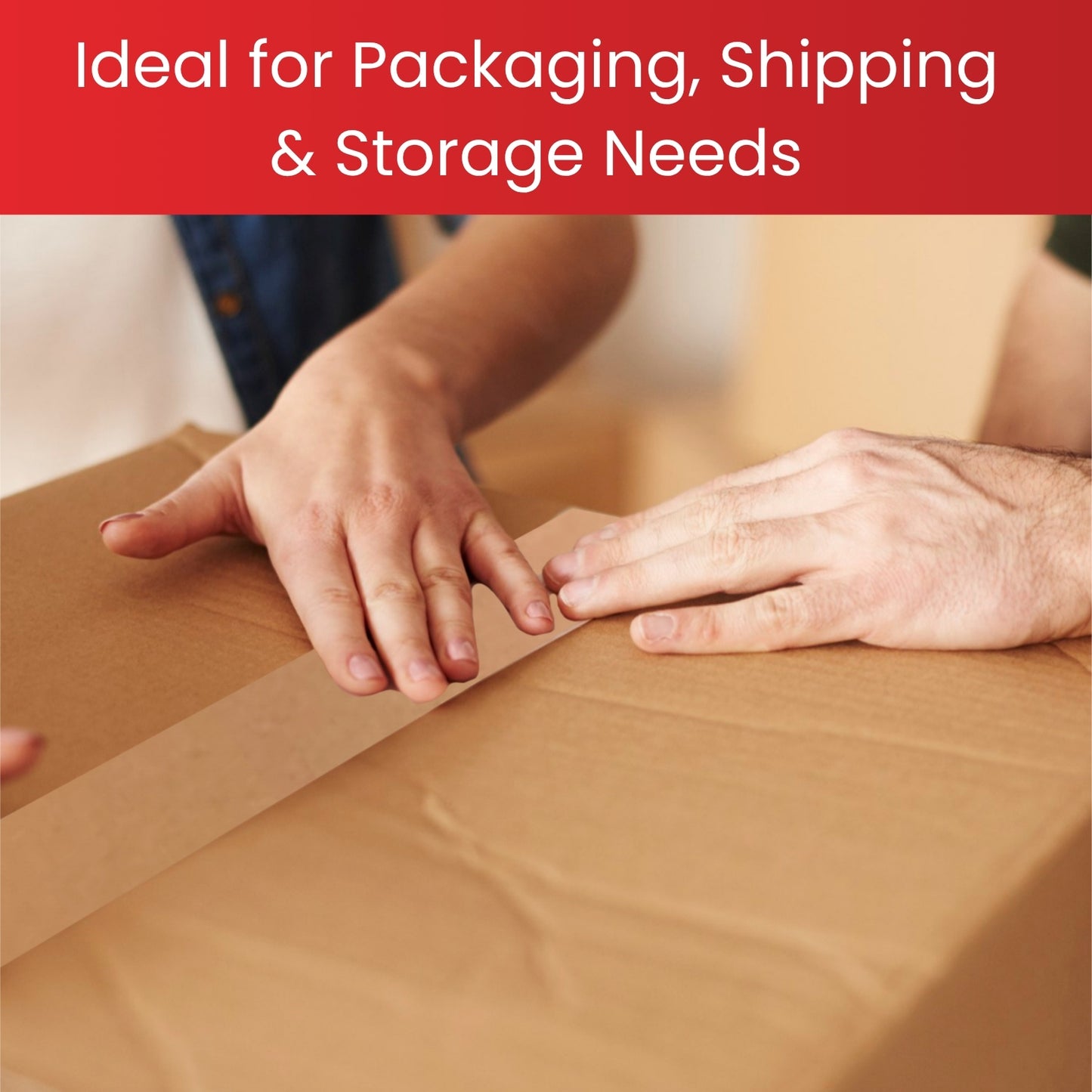 Kraft Packaging Paper Tape 48mm x 40m