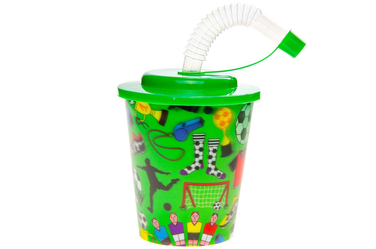 Pre Filled Football Theme Kids Party Favour Box – Gift Box with Reusable Cup & Themed Toys