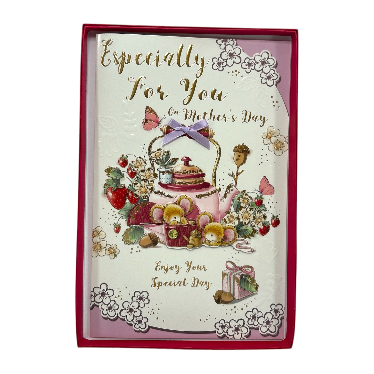 Especially For You Strawberries Design Mother's Day Card