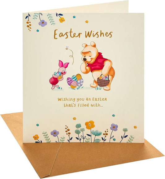 Disney Winnie the Pooh Easter Card