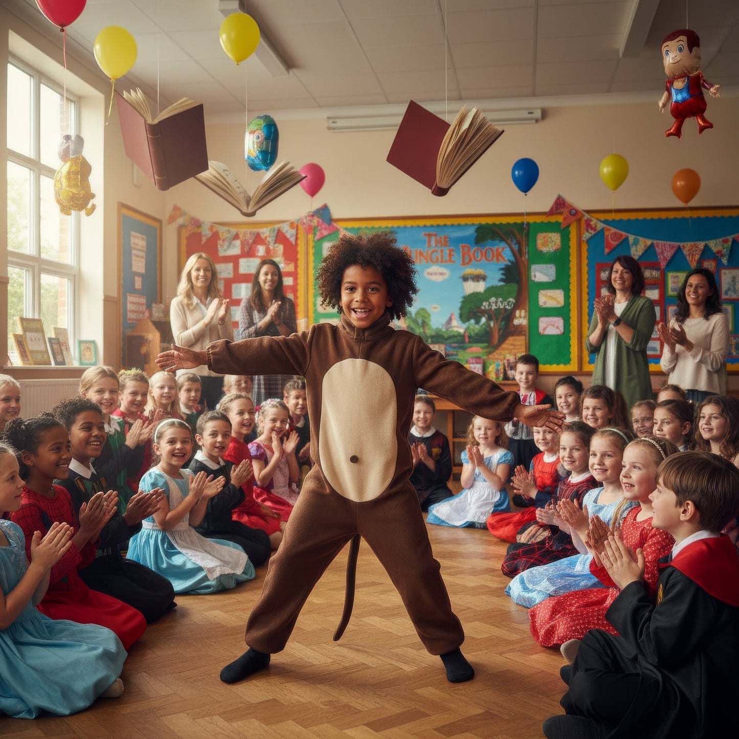 Child Monkey Fancy Dress Costume 7-9 Year Olds