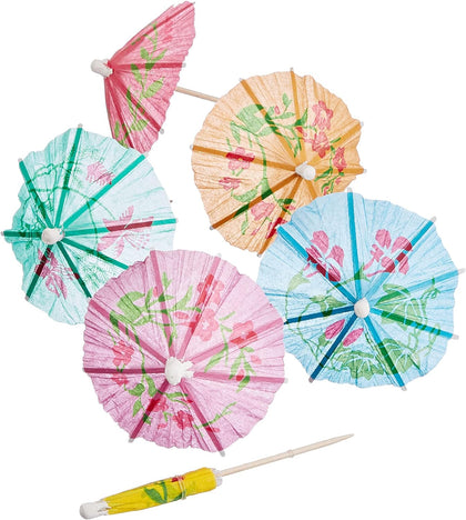 Box of 144 Paper Umbrella Picks
