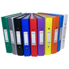 A5 Blue Paper Over Board Ring Binder by Janrax