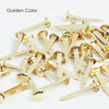 Pack of 100 Paper Fasteners 25mm - Butterfly Clips