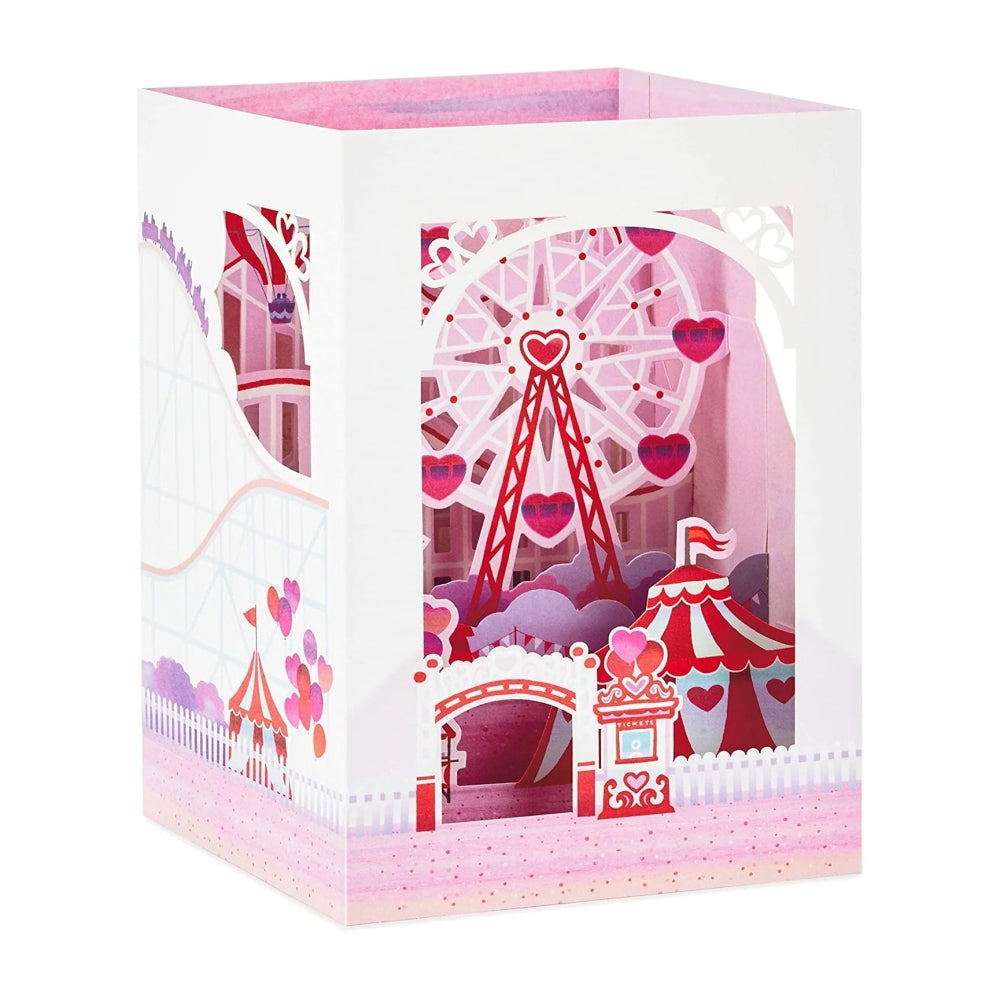 Life With You Is One Fun Ride 3D Pop Up Valentine's Day Card