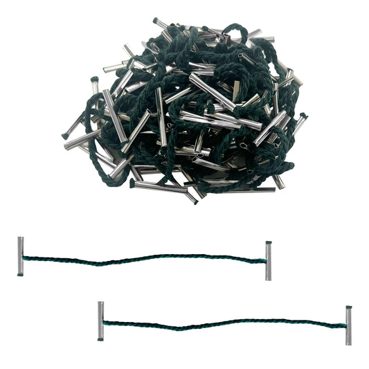 Pack of 500 127mm Metal End Treasury Tags