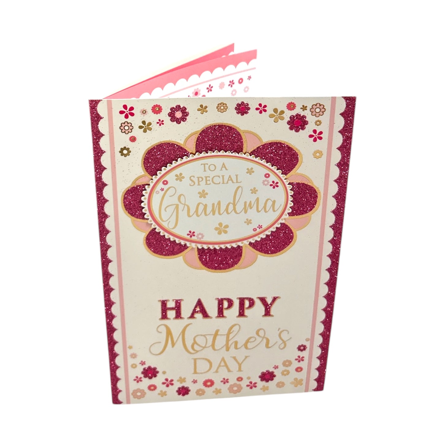 To A Special Grandma Flower Head Design Mother's Day Card