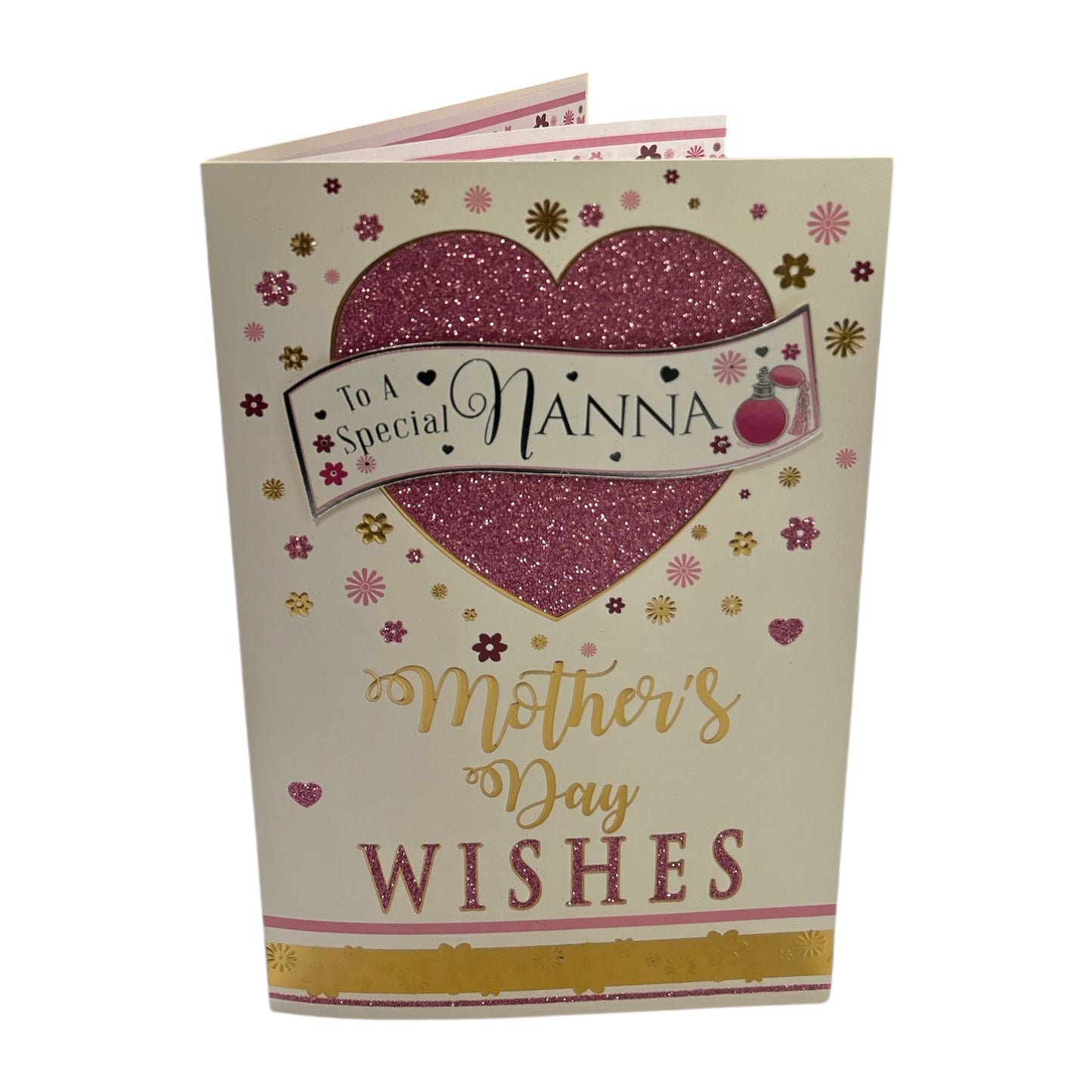 To A Special Nanna Pink Heart Design Mother's Day Boxed Card