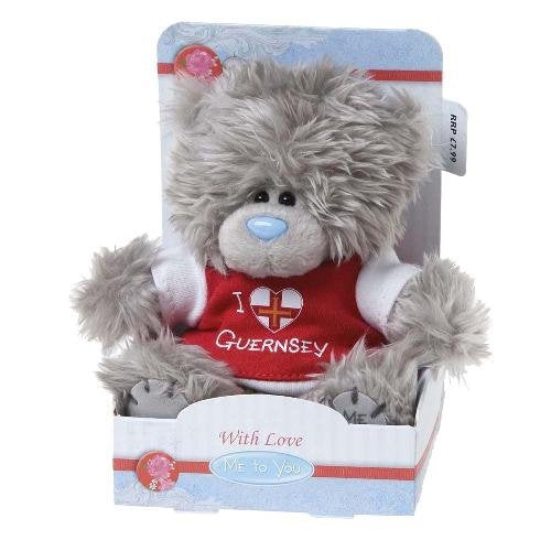 5" I Love Guernsey T-Shirt Me to You Bear
