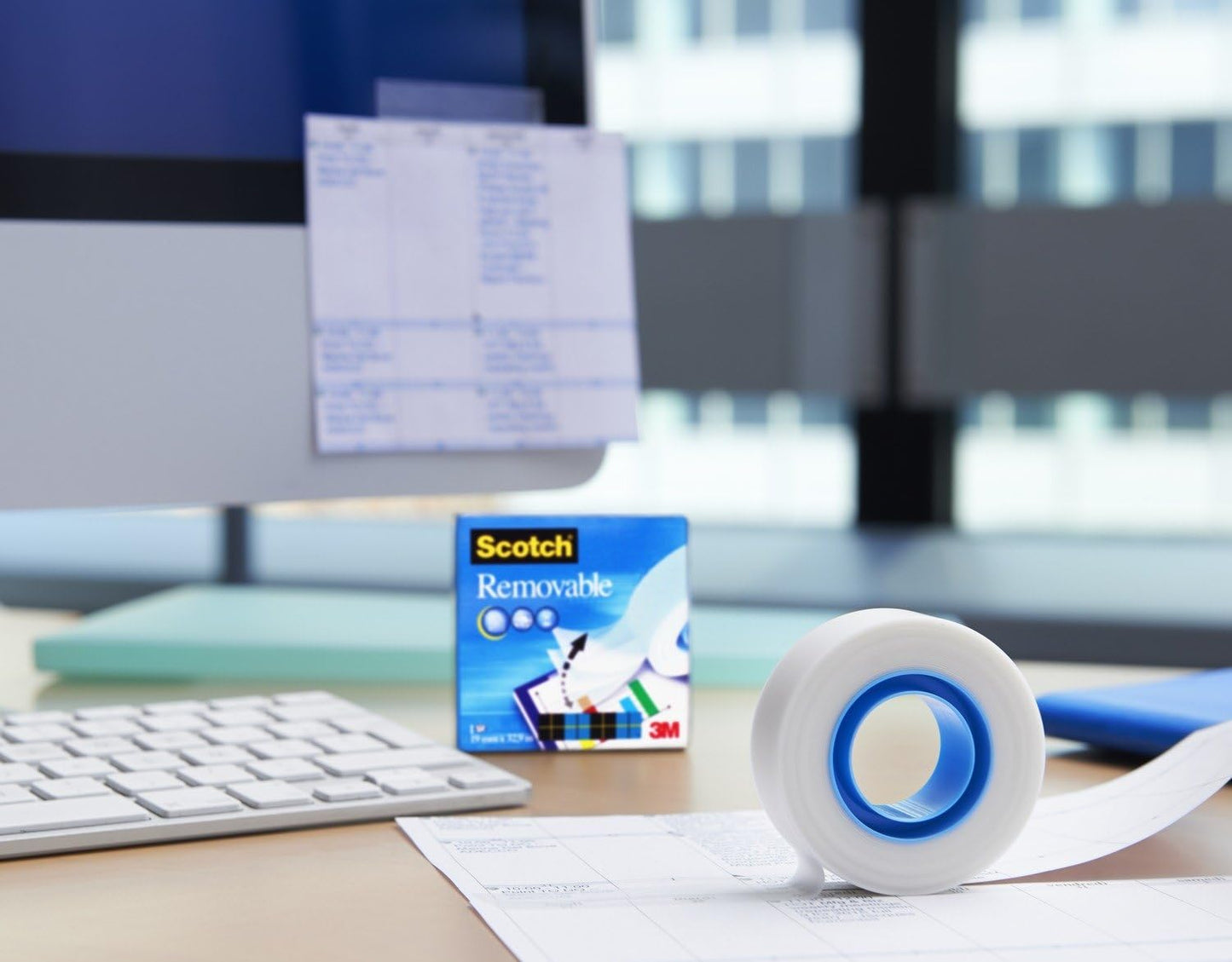 Scotch Removable Magic Tape 811 19mm x 33m 8111933