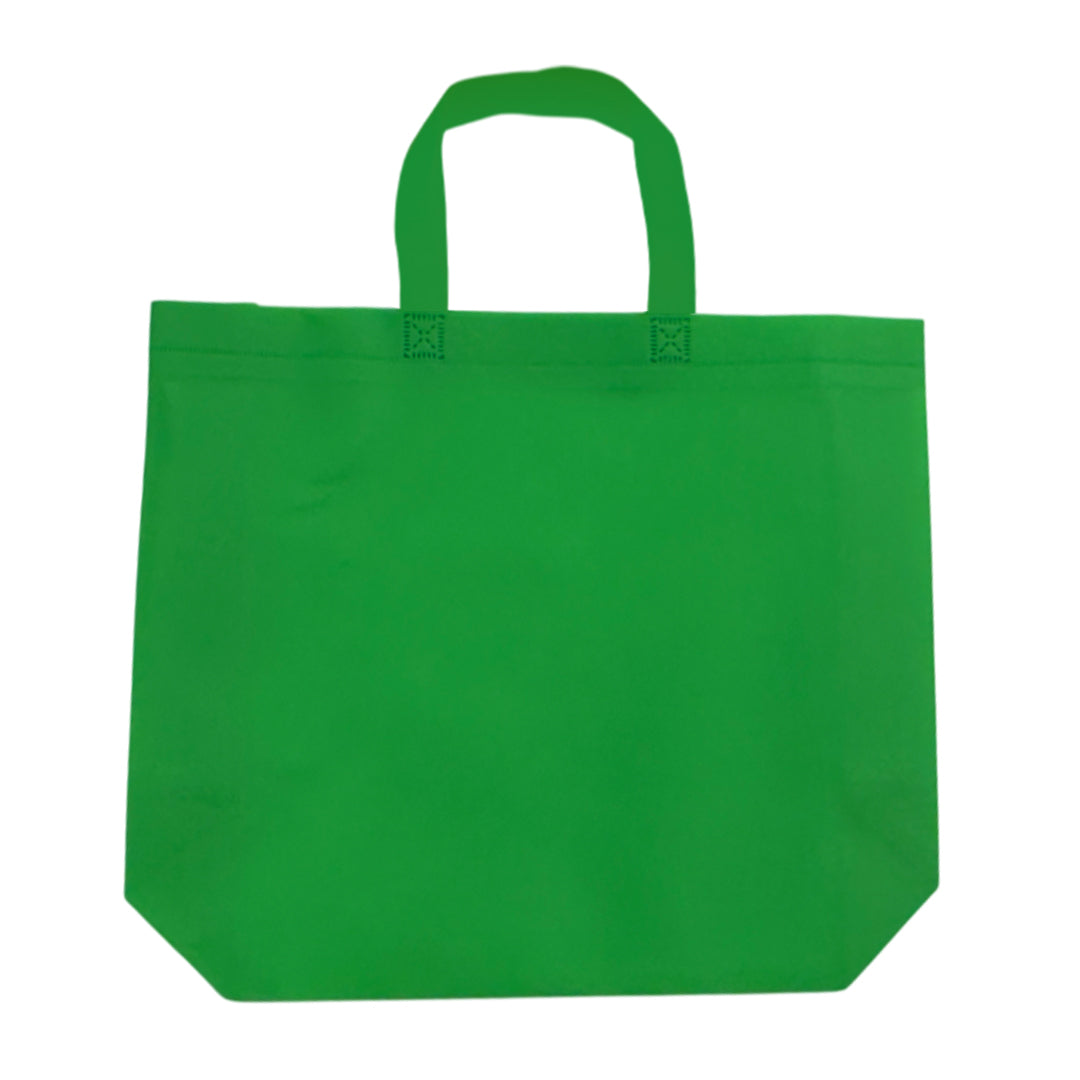 Pack of 25 Dark Green Coloured 45x35x12cm Non-Woven Bags with Handle