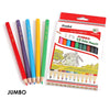 Pack of 12 Jumbo Assorted Colouring Pencils