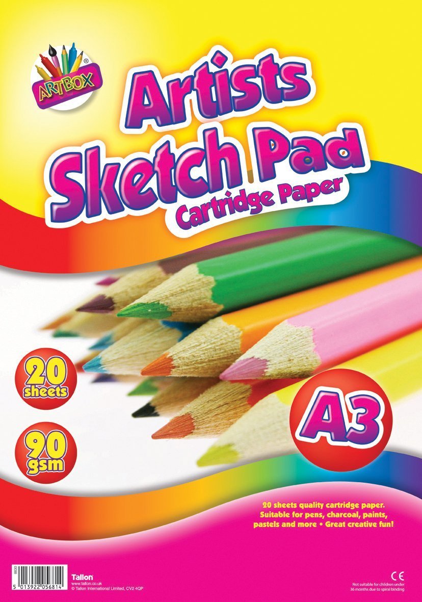 A3 20 Sheets Sketch Pad