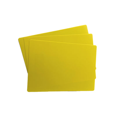 Pack of 12 Yellow Coloured A4 Whiteboards