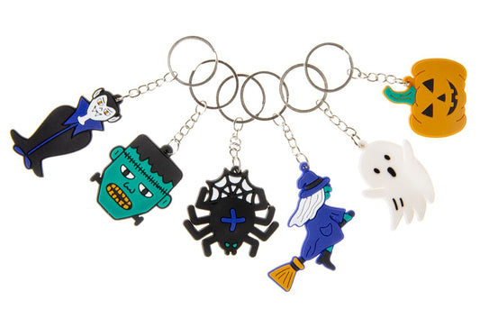 Pack of 12 Halloween Keychain