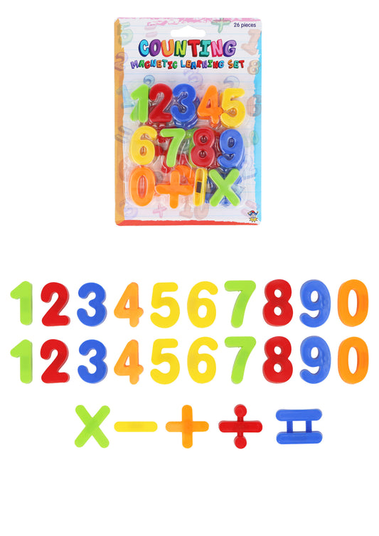 Pack of 26 4cm Magnetic Numbers Set