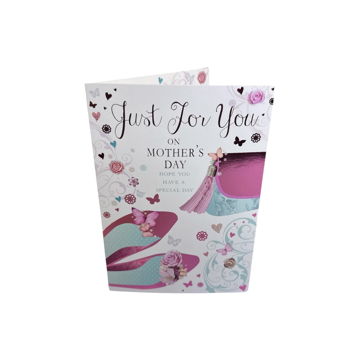 Just For You Shoes and Purse Design Mother's Day Card