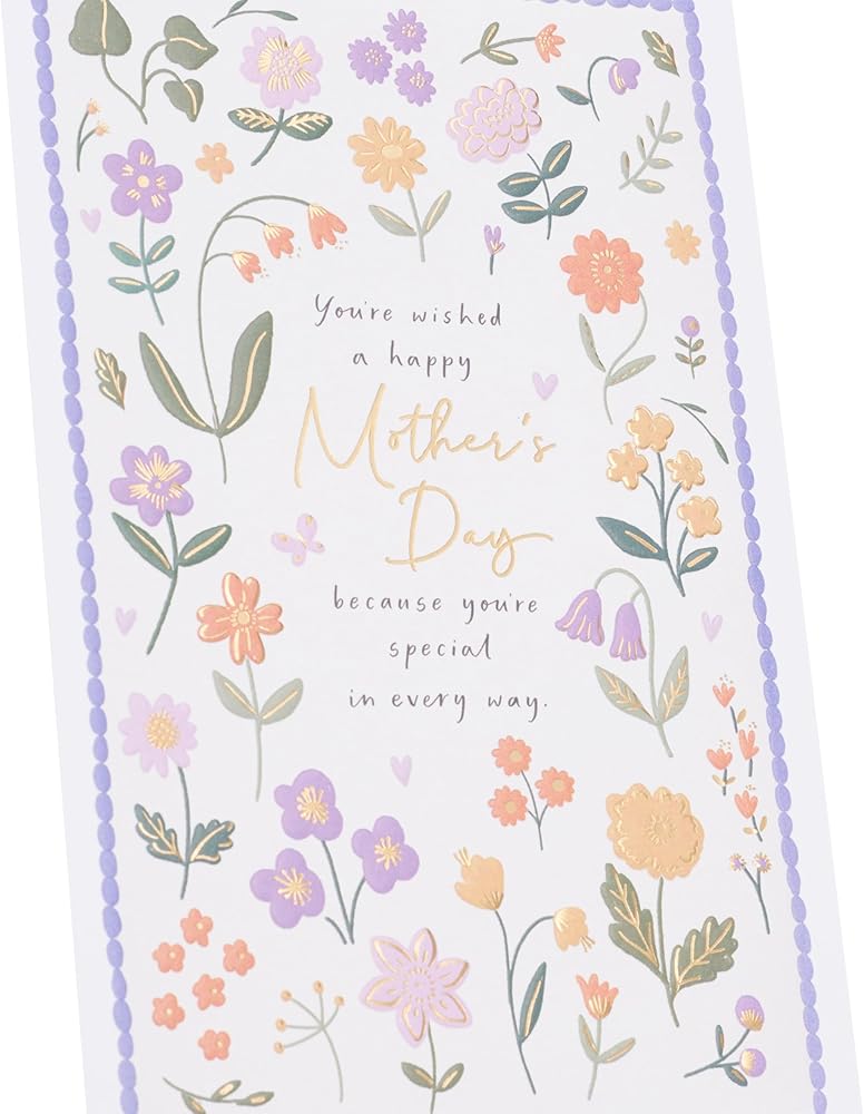 Floral Design Mother's Day Card