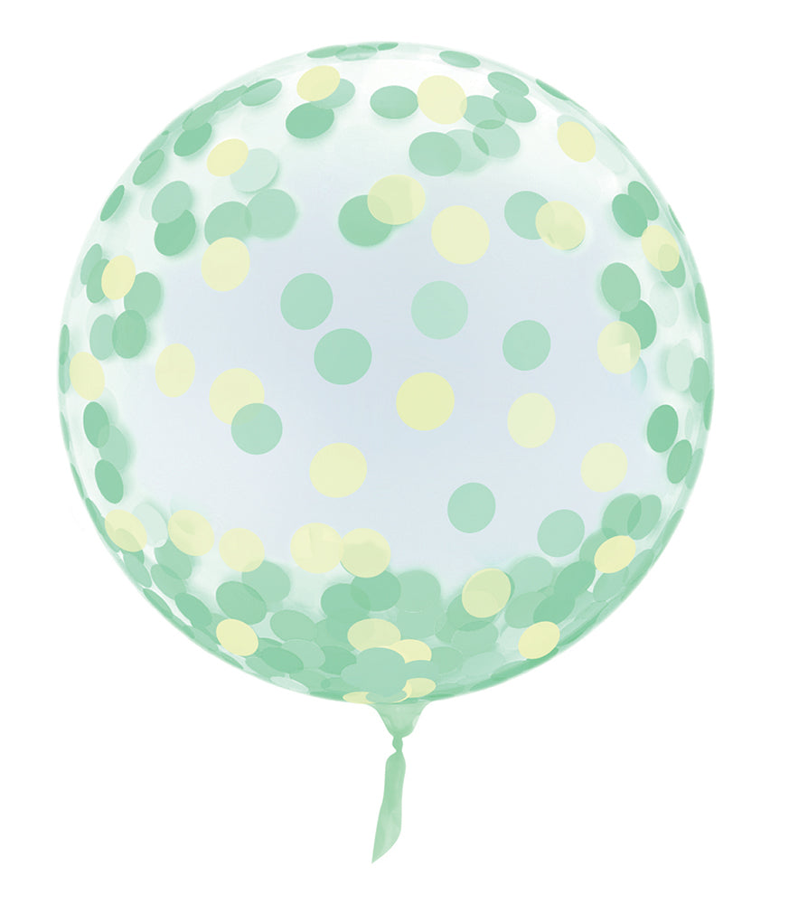 Pack of 10 Green Spotted 18" Vortex Balloons