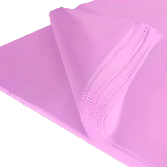 Pale Pink Colour Tissue Paper 500 x 750mm 480 Sheets Per Ream - Ideal for Gift Wrapping and Flourists