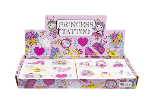 6 Pieces Princess Tattoos