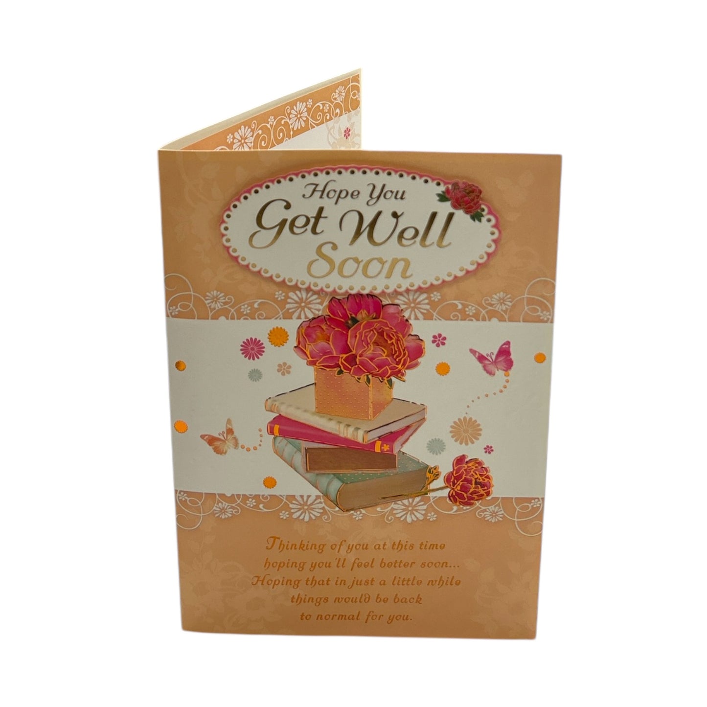 Hope You Get Well Soon Soft Whispers Card