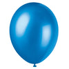 Pack of 8 Cosmic Blue 12" Premium Pearlised Balloons