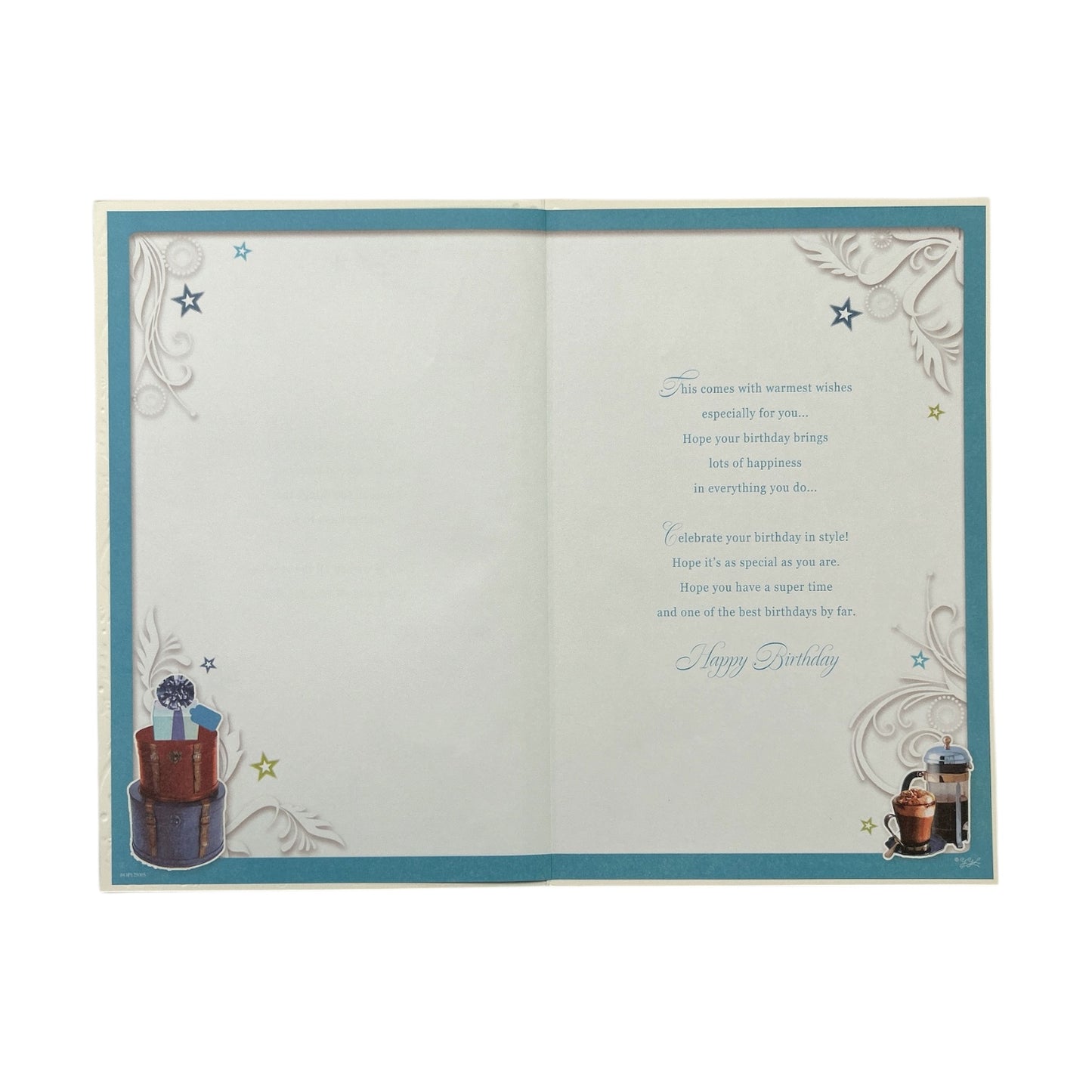 Brother On Your Birthday Time To Celebrate Opacity Card