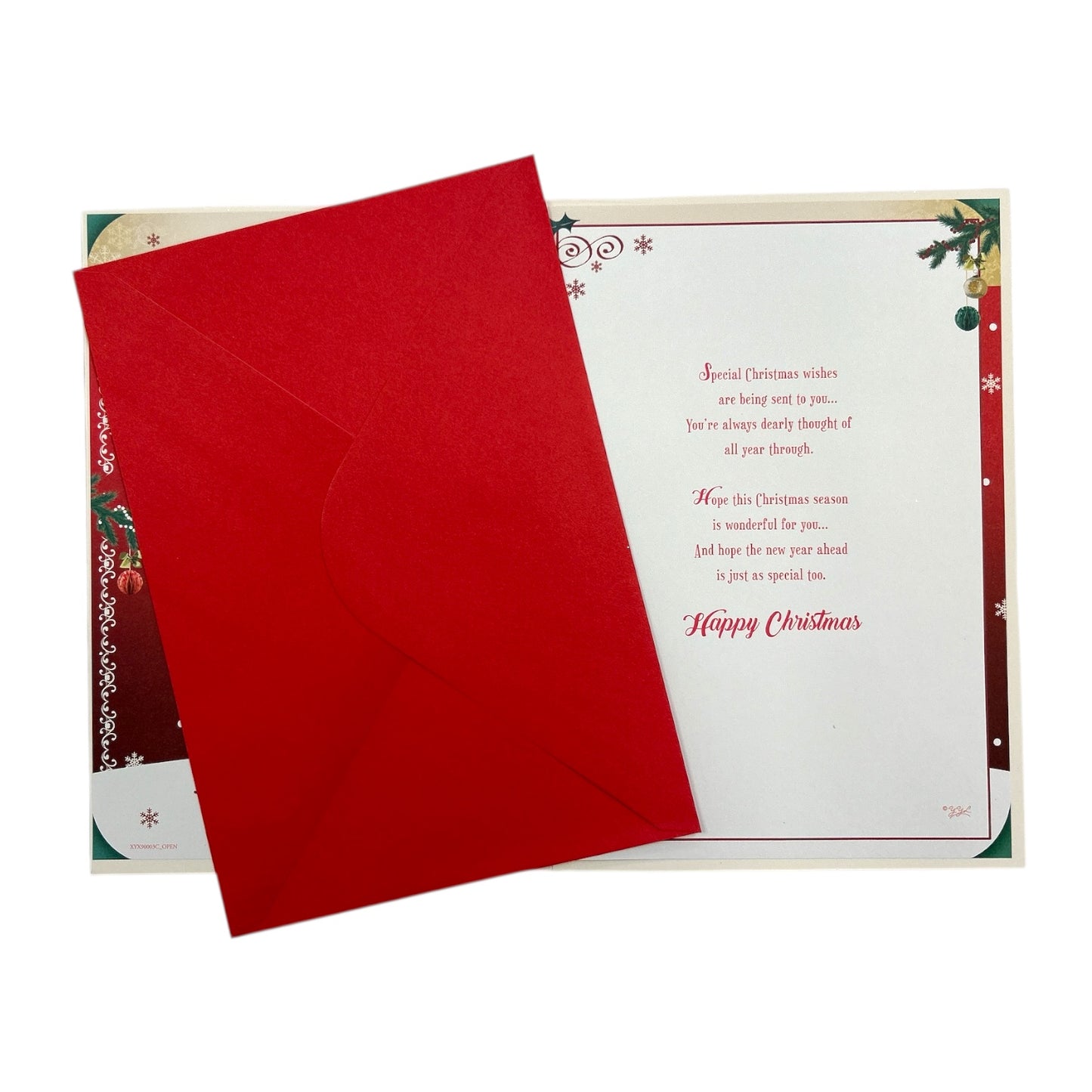 To a Special Son Sleigh With Gifts Design Christmas Card