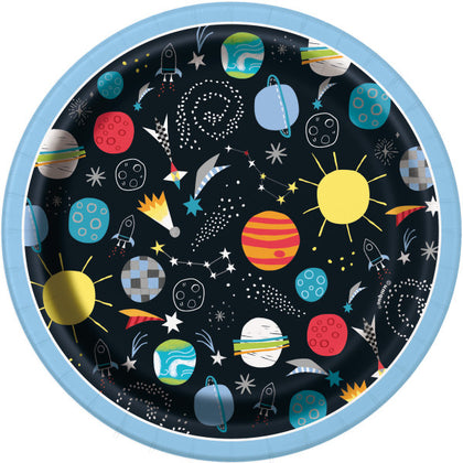Pack of 8 Outer Space Theme Round 7