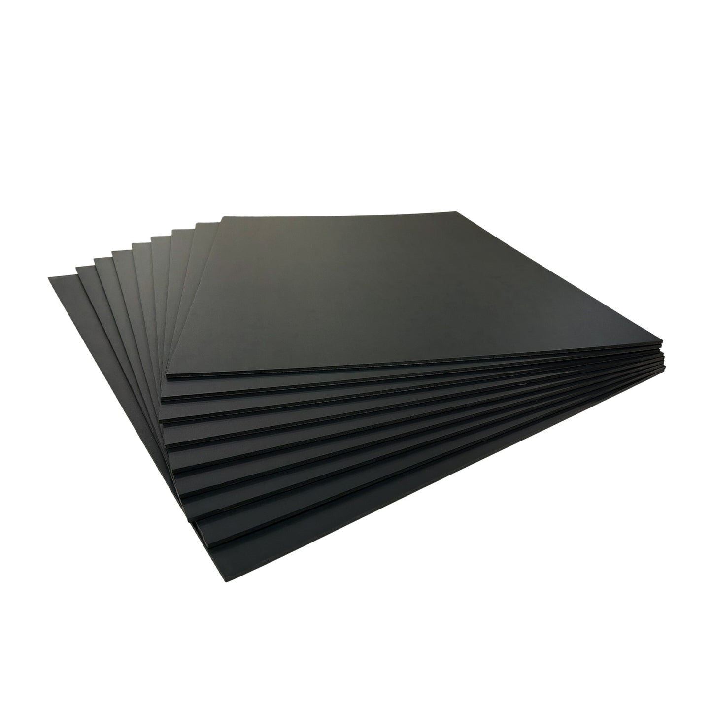 Pack of 10 A2 5mm Black Foam Boards with Core – 420 x 594mm