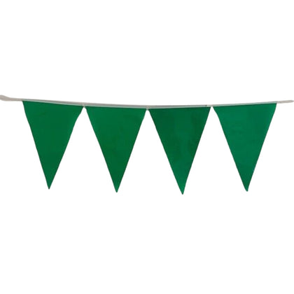 Green Bunting 10m with 20 Pennants