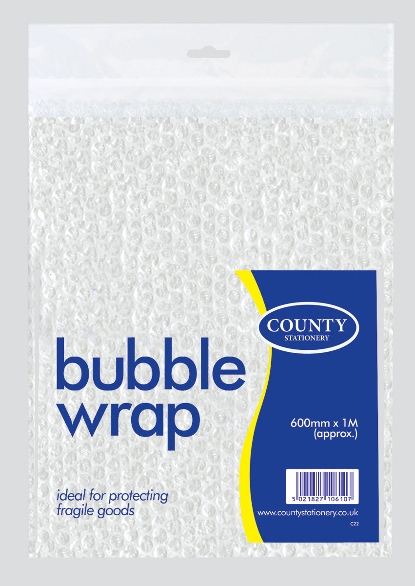 Pack of 1 Extra Large Bubble Cushion Wrap Sheet [60cm x 1m]