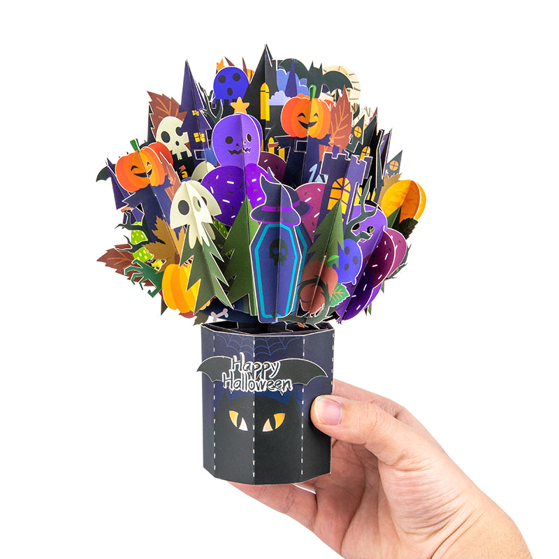 Haunted Harvest 3D Pop Up Halloween Card