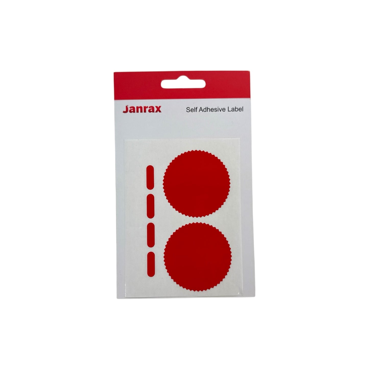 Pack of 72 Red Company Seal Labels 50mm