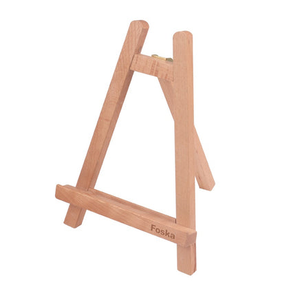Art Beech Wood Table Top Painting Stand Display Tripod Easel 19 x 23.3 x 24cm