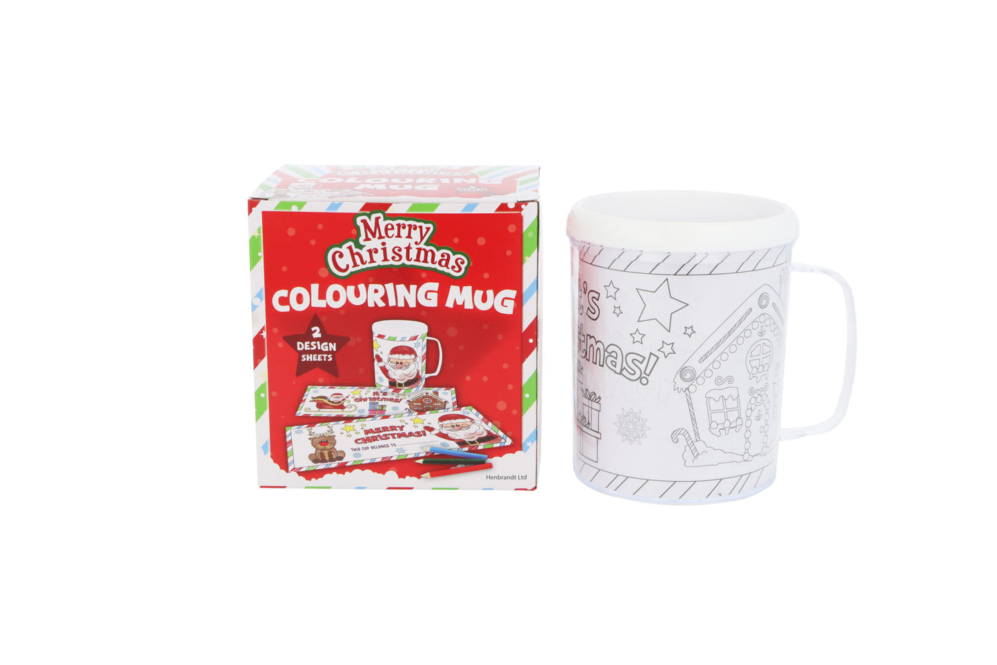 Colour Your Own Christmas Mug
