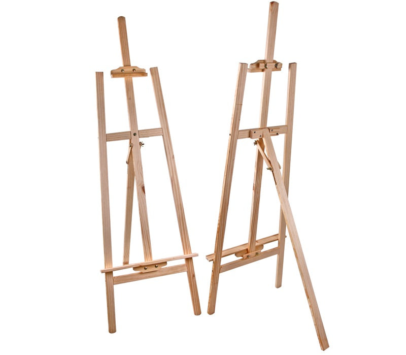 Beech Wood Antique Adjustable Painting Stand Display Tripod Easel 51 x ...