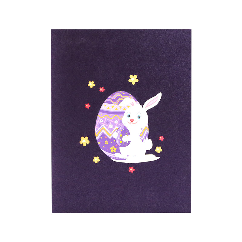 Bunny’s Basket of Cheer 3D Pop Up Easter Card
