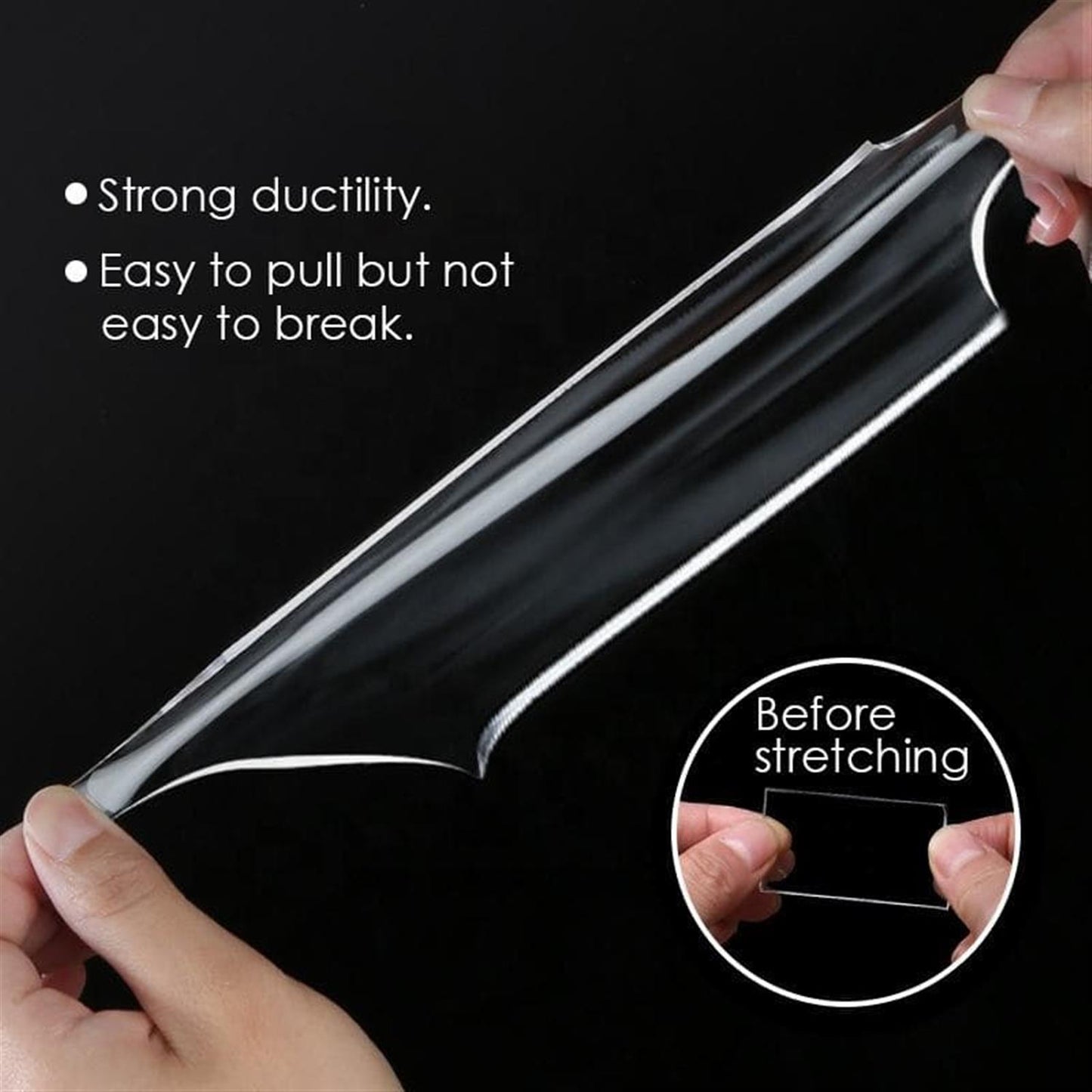 Transparent Multi-functional Strong Adhesive Nano Tape 2.4cm x 3m