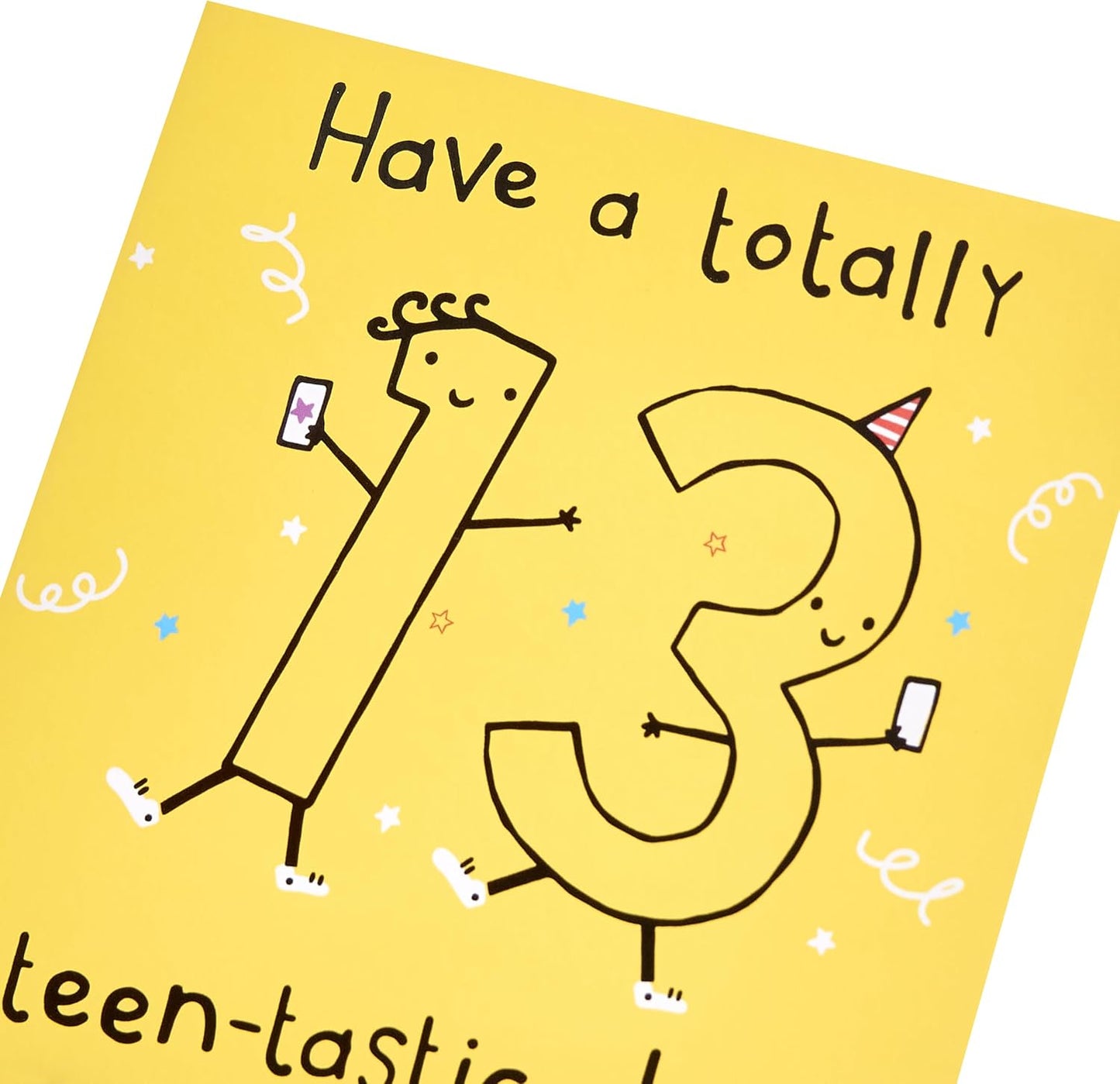 Fun Birthday Design 13th Birthday Card