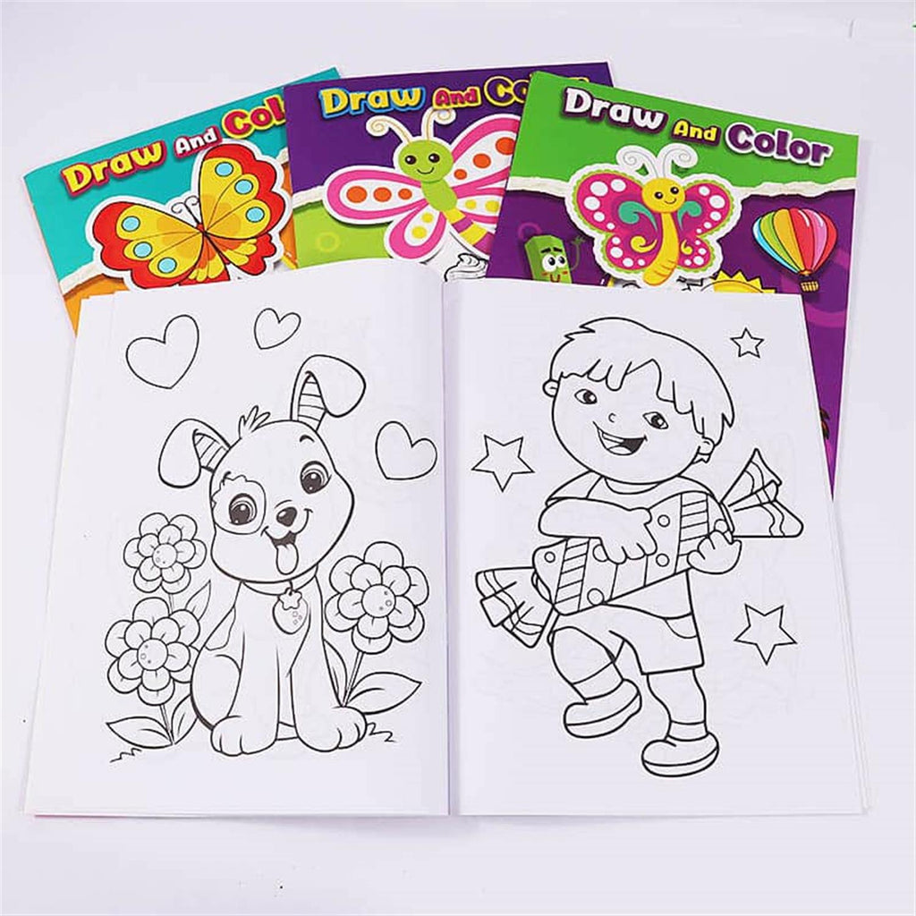 48 Pages Magic Soft Coloring Drawing Book– Choice Wholesale